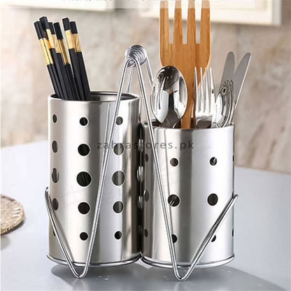 Stainless Steel Cutlery Storage Organizer