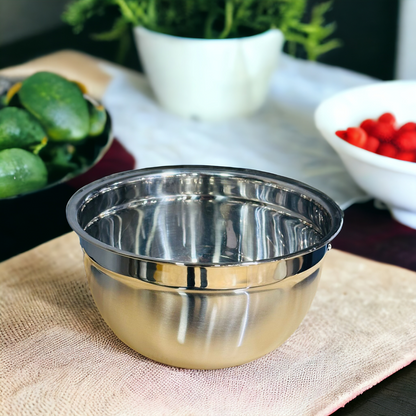 Stainless Steel Bowl Round (22cm)