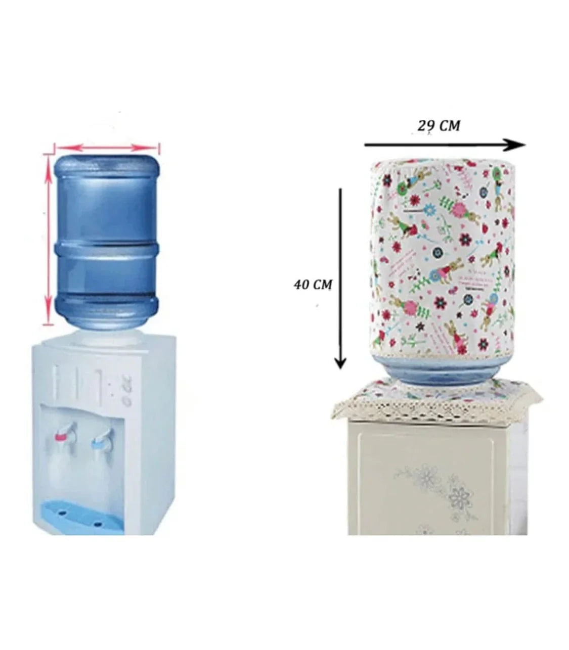 Dust Proof Cloth Water Dispenser Cover (29x40cm)