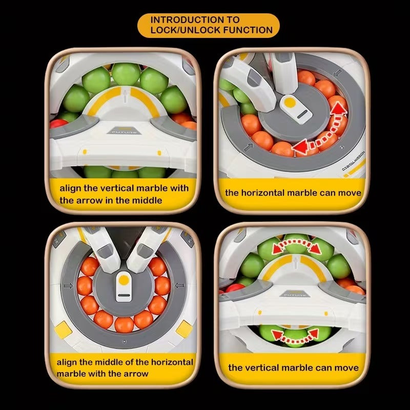 Intelligent Marble Maze – Space Saucer Design - Reducing Screen Time