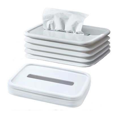Silicone Foldable Tissue Box