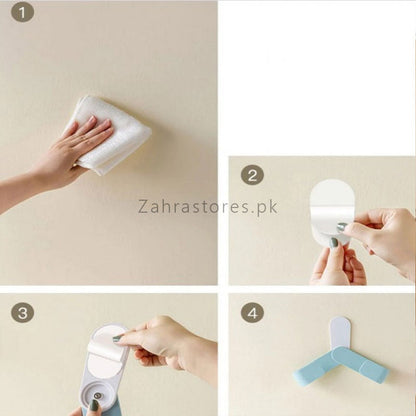 Wall Mounted Punch Free Lid Holder
