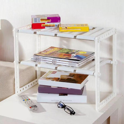Adjustable Under Sink Organizer Shelf