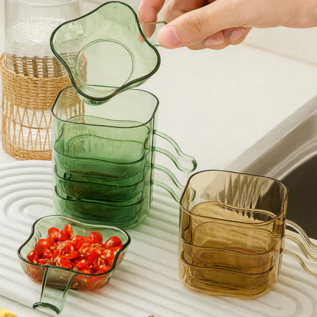 Mini Dipping Plates Set of 6