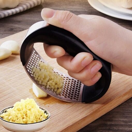 Arc Shaped Garlic Press