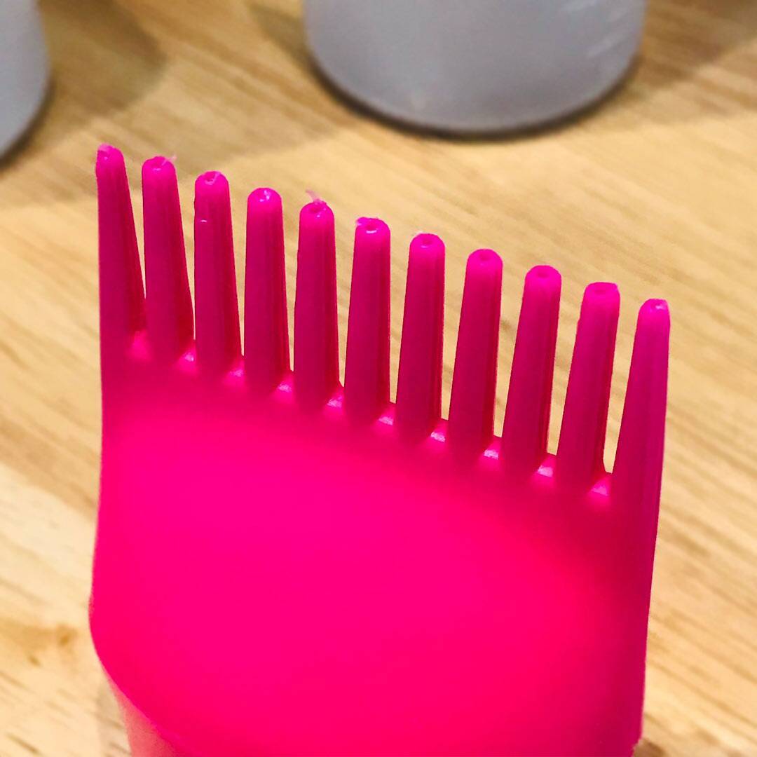 Silicon Hair Oil Bottle